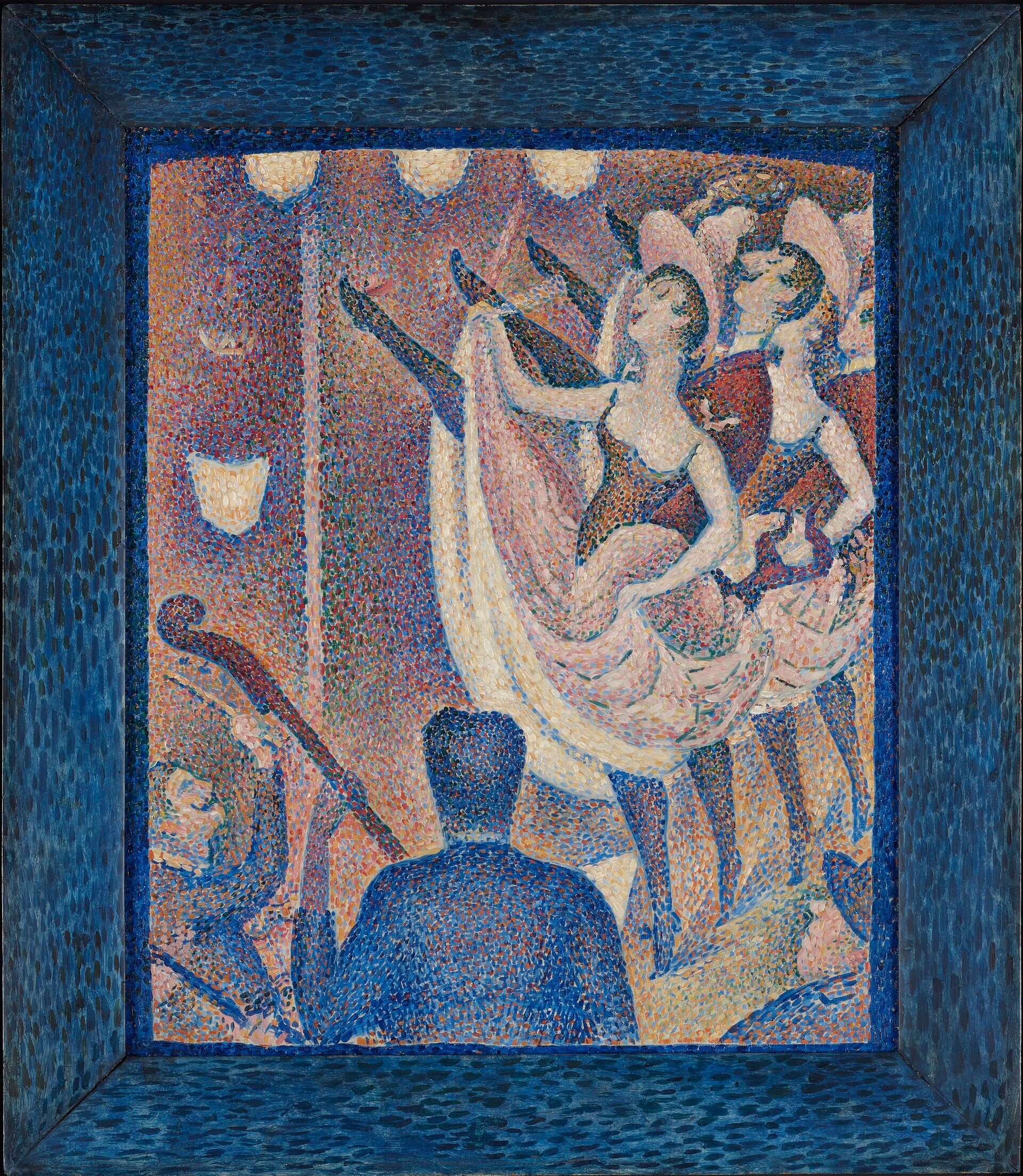 Reproduction du tableau « Étude pour « Le Chahut » - Georges Seurat » par Alpha Reproduction en peinture à l’huile