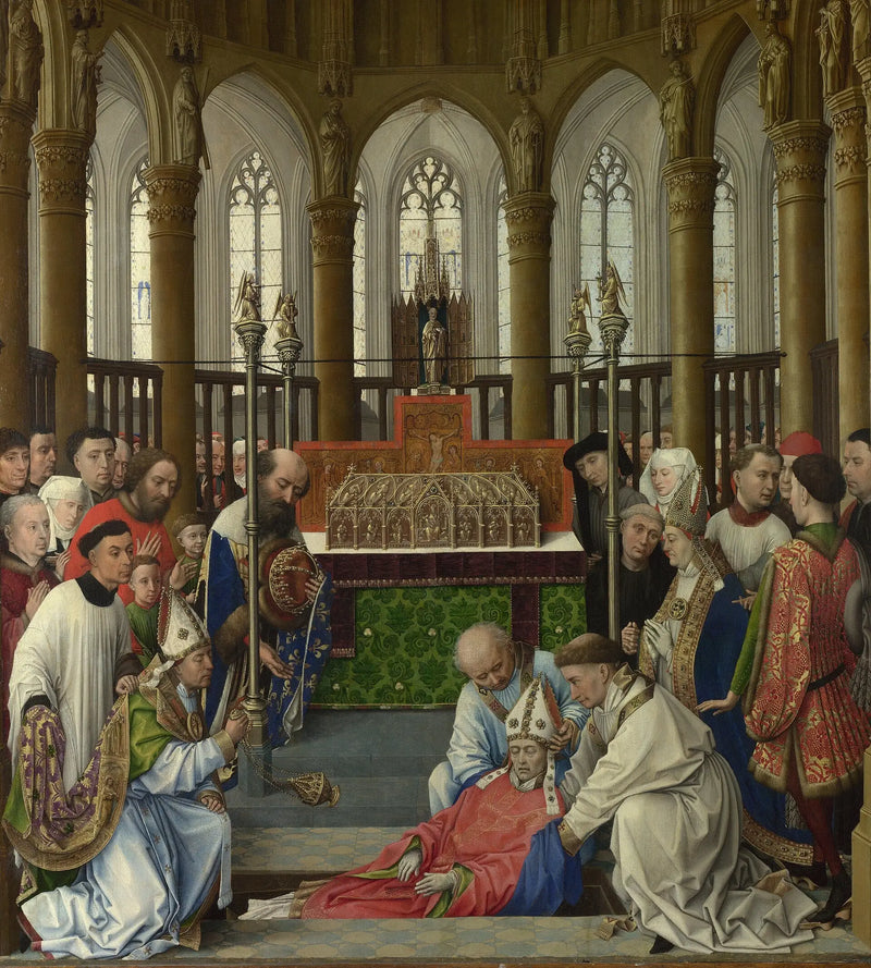 Exhumation de saint Hubert - Rogier van der Weyden