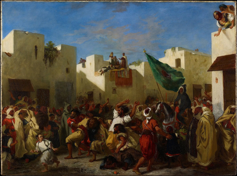 Fanatiques de Tanger - Eugène Delacroix