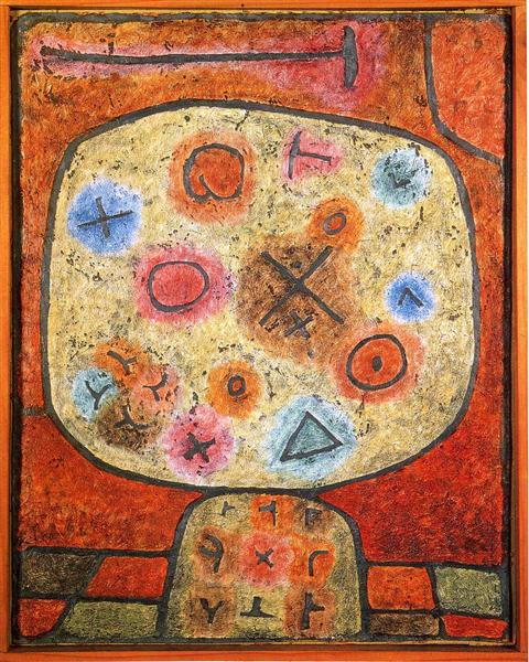 Fleurs dans la pierre - Paul Klee