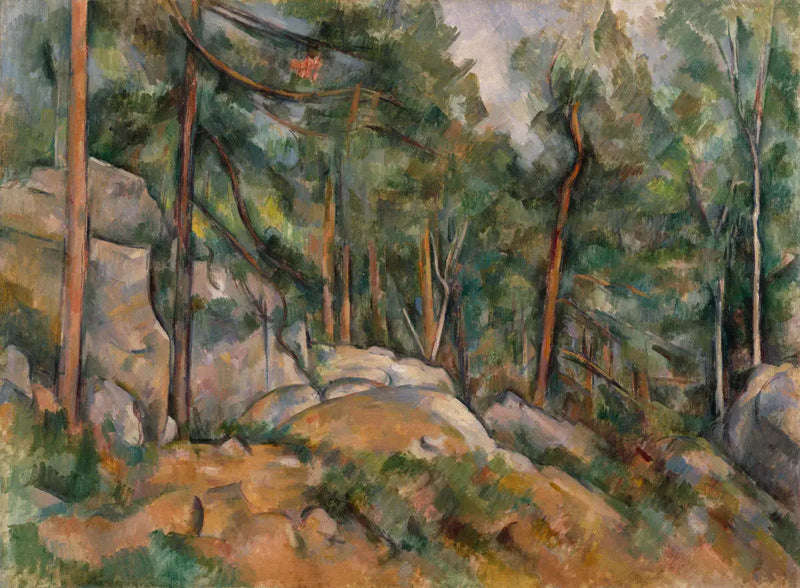 Forest Interior - Paul Cézanne