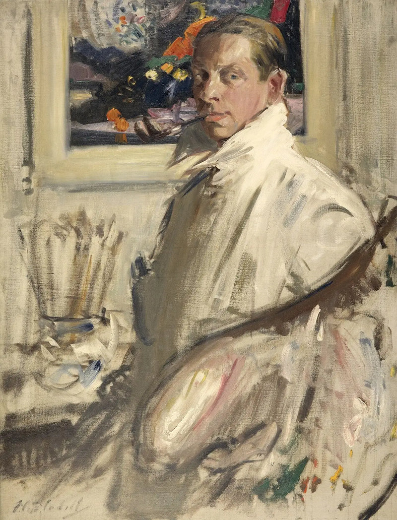 Francis Campbell Boileau Cadell, 1883 - 1937. Artiste (Autoportrait) - Francis Cadell