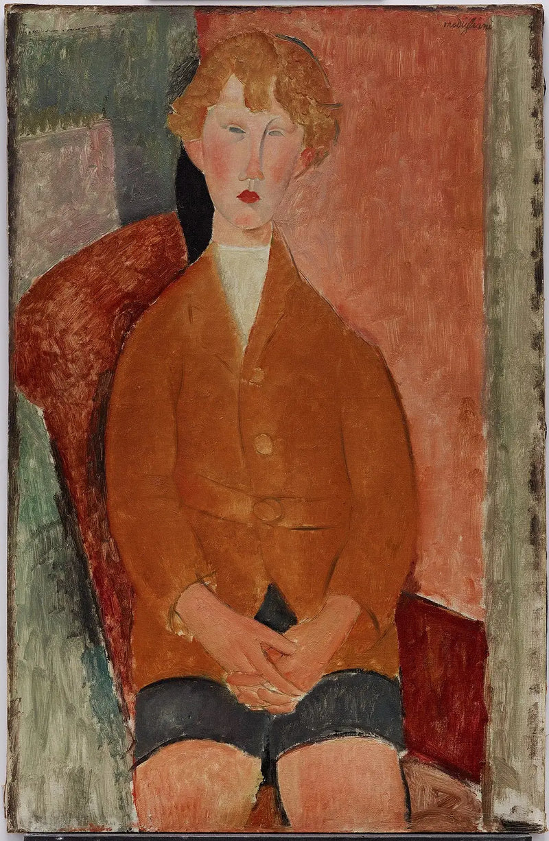 Garçon en short - Amedeo Modigliani