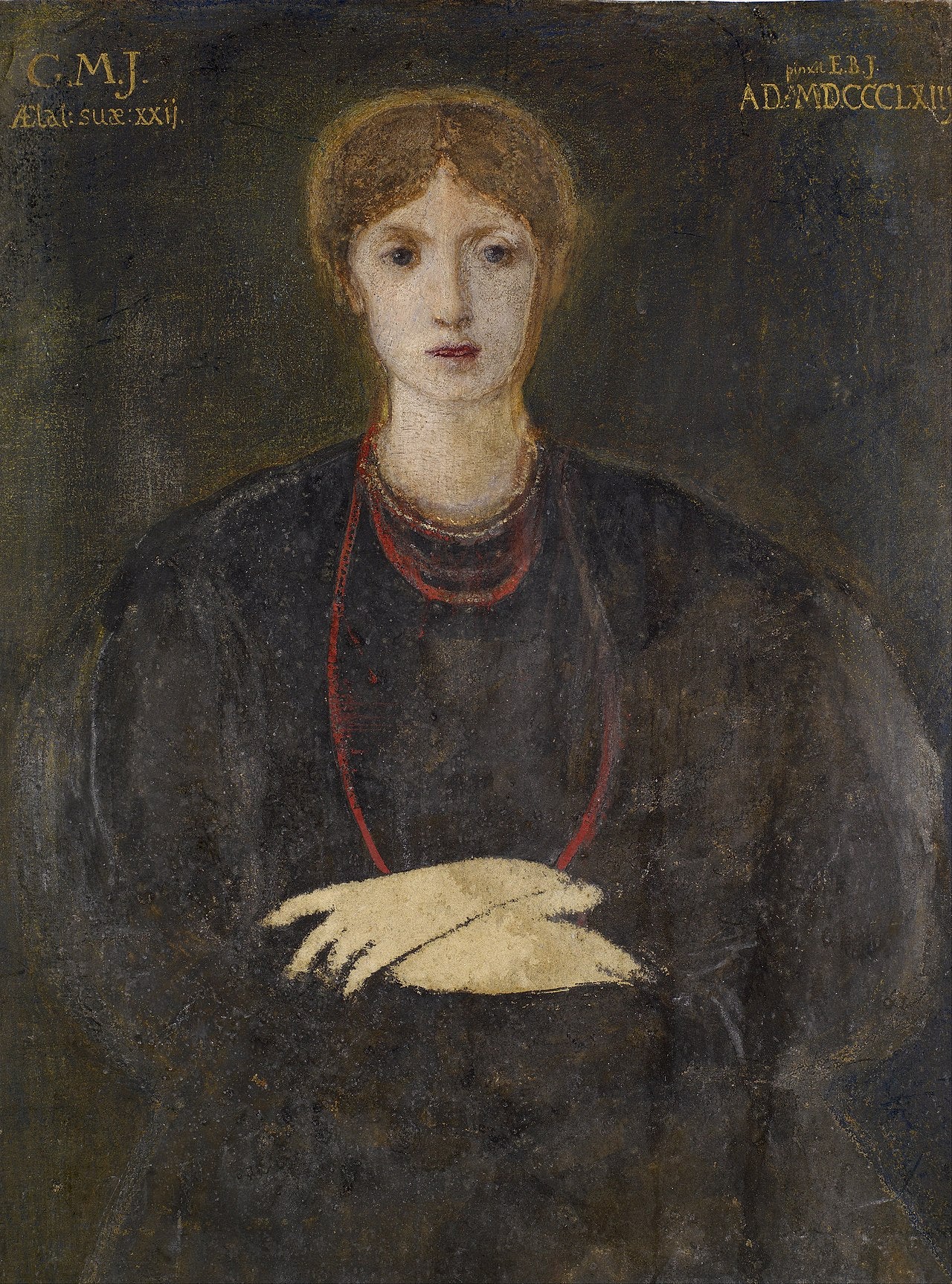 Georgiana Burne-Jones - Edward Burne-Jones - Alpha Reproduction