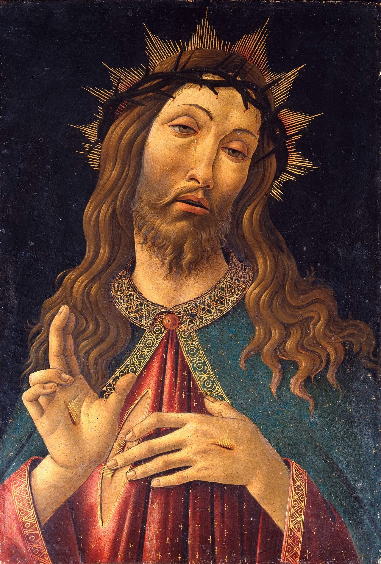 Homme de douleurs - Sandro Botticelli