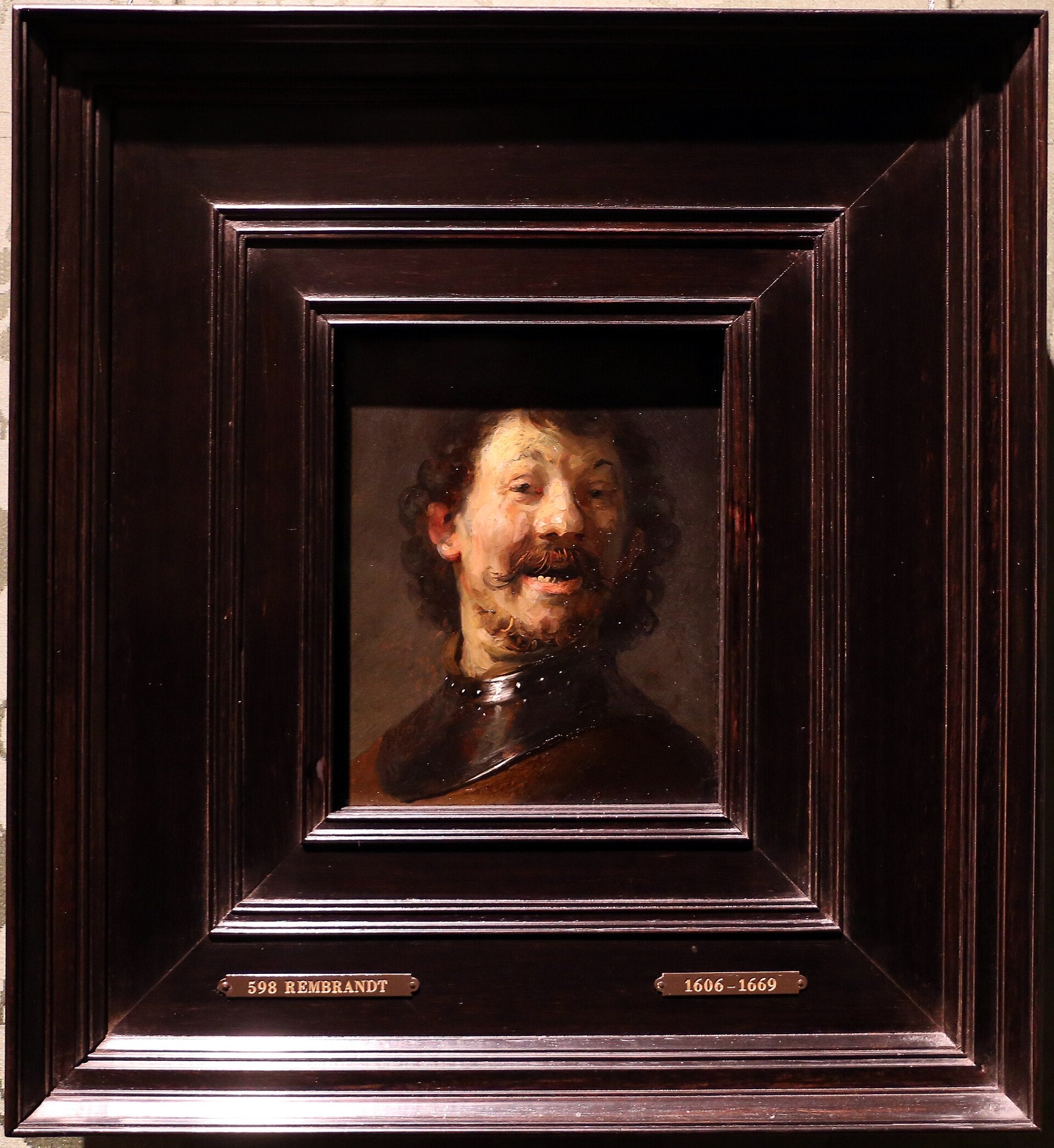 Homme riant - Rembrandt