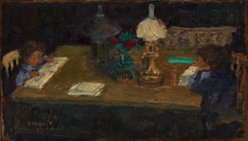 Intérieur: Les enfants Terrasse - Pierre Bonnard