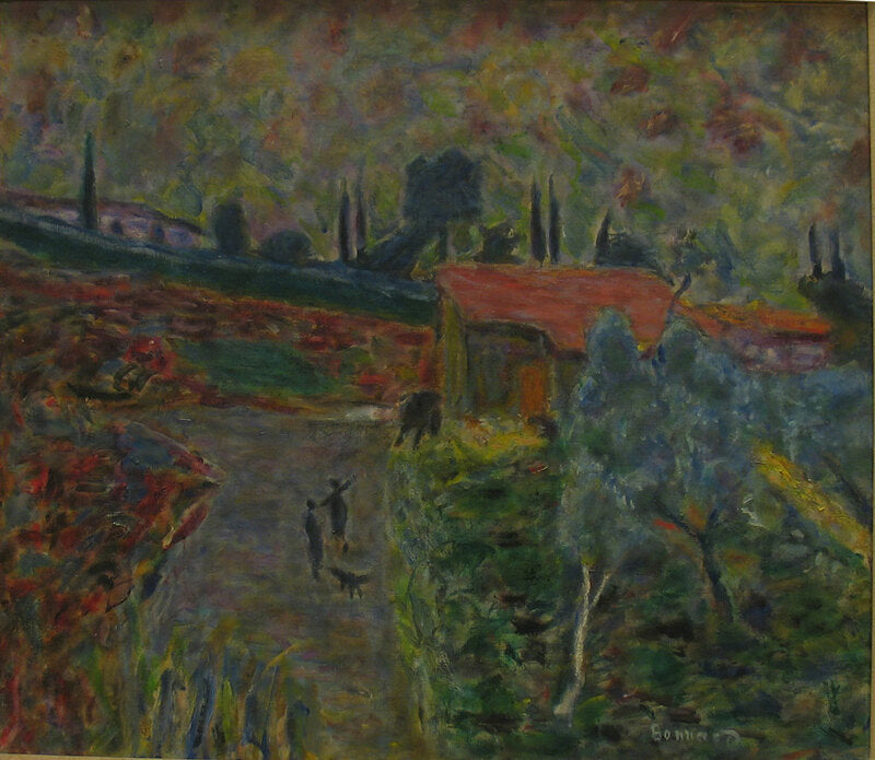 Reproduction du tableau « Jour de pluie au Cannet - Pierre Bonnard » par Alpha Reproduction en peinture à l’huile