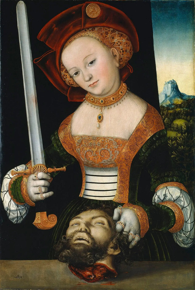 Judith avec la tête d'Holopherne - Lucas Cranach the Elder