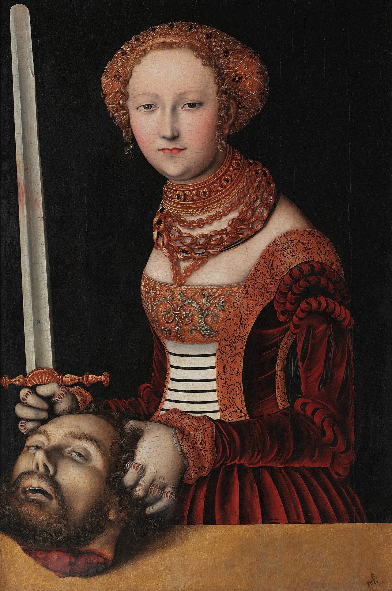 Judith avec la tête d'Holopherne - Lucas Cranach the Elder