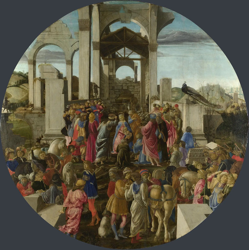 L'Adoration des mages - Sandro Botticelli