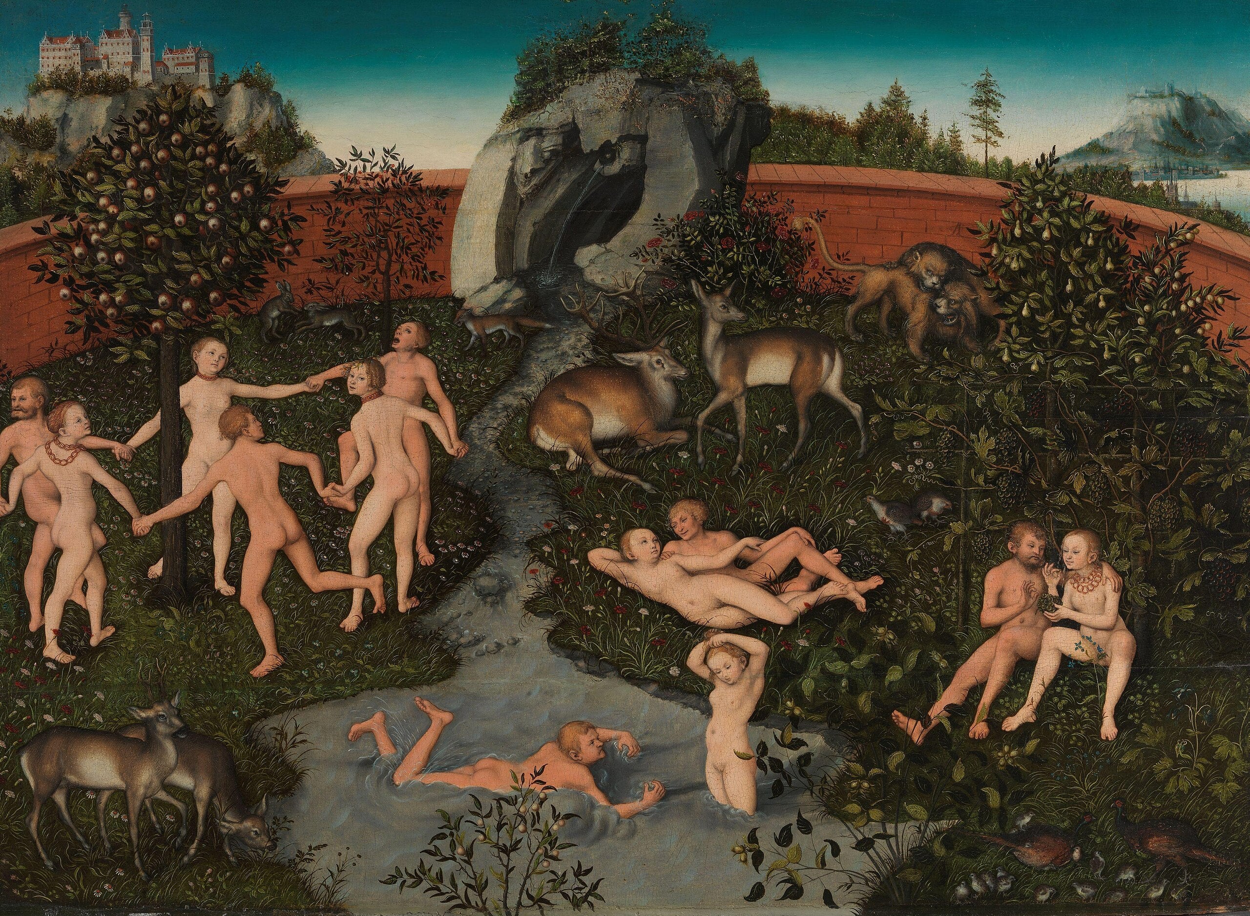 L'Âge d'Or - Lucas Cranach the Elder