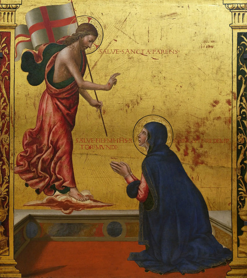 L'Apparition du Christ à la Vierge - Domenico Ghirlandaio