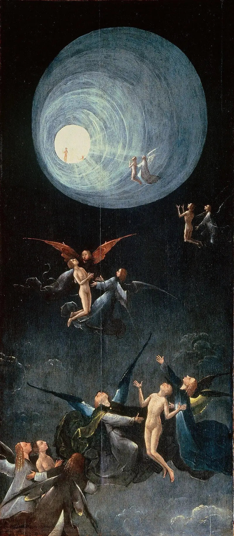 L'Ascension des élus - Hieronymus Bosch
