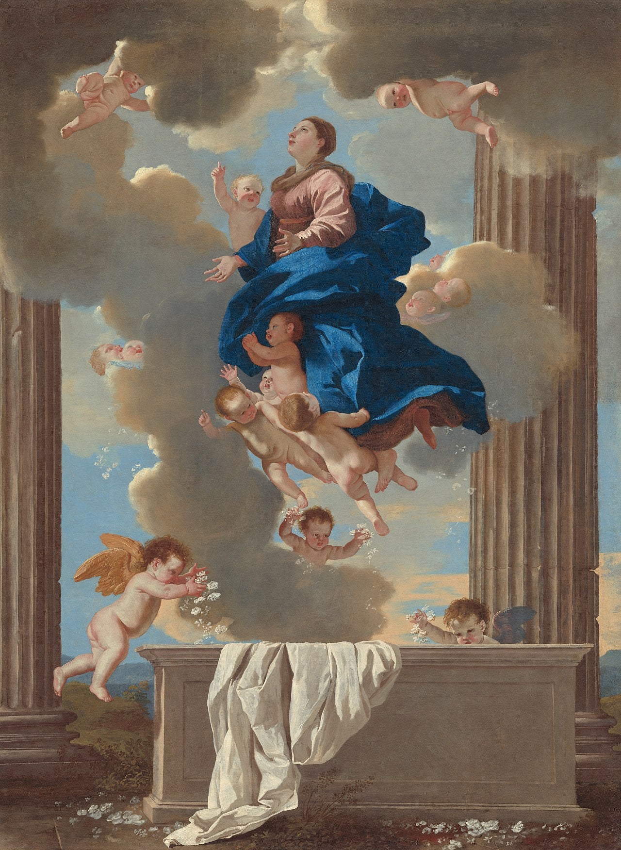 L'Assomption de la Vierge - Nicolas Poussin