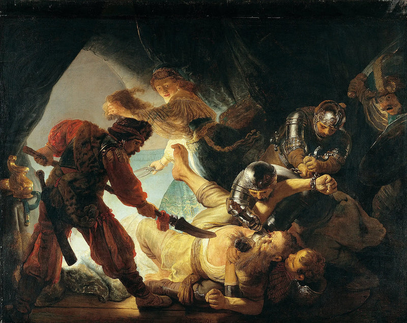 L'Aveuglement de Samson - Rembrandt