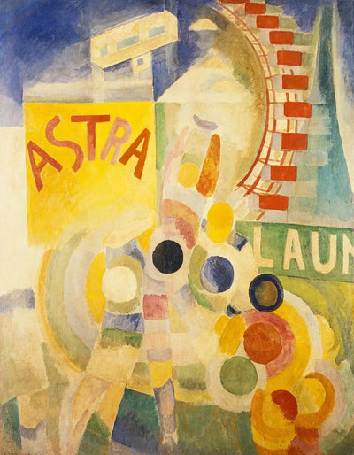 Reproduction du tableau « L'Équipe de Cardiff - Robert Delaunay » par Alpha Reproduction en peinture à l’huile