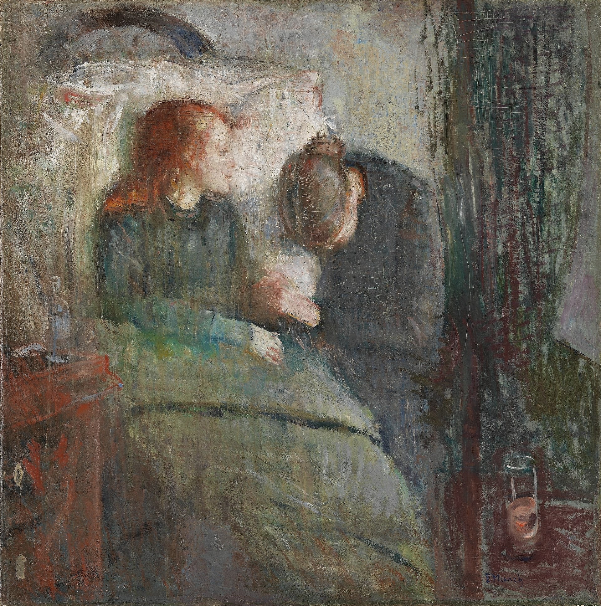 L'enfant malade - Edvard Munch