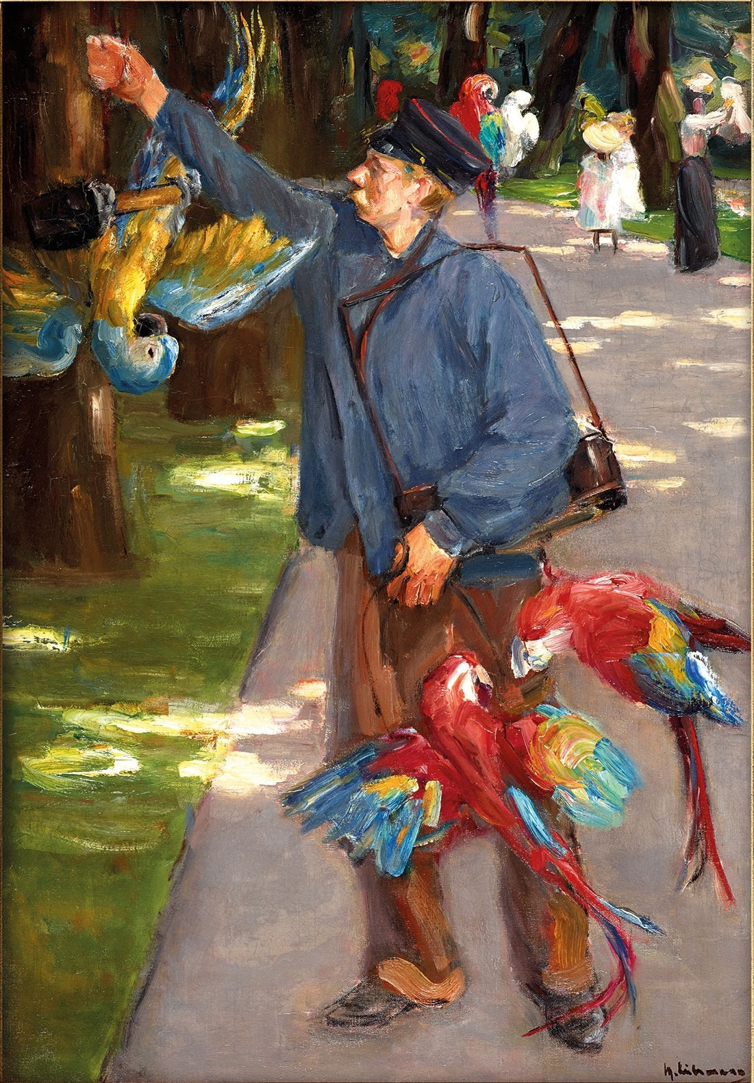 L'homme perroquet - Max Liebermann