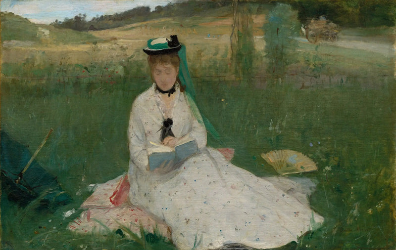 L'ombrelle verte - Berthe Morisot