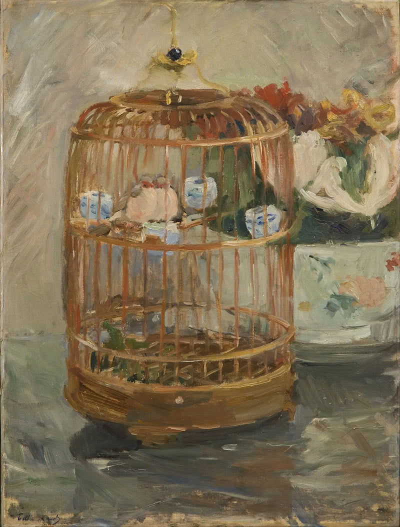 La Cage - Berthe Morisot