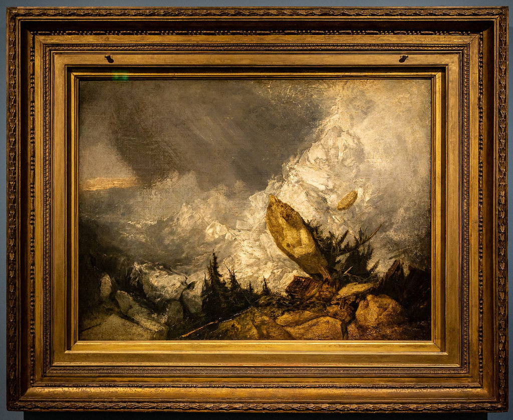 La Chute d'une avalanche dans les Grisons - J. M. W. Turner