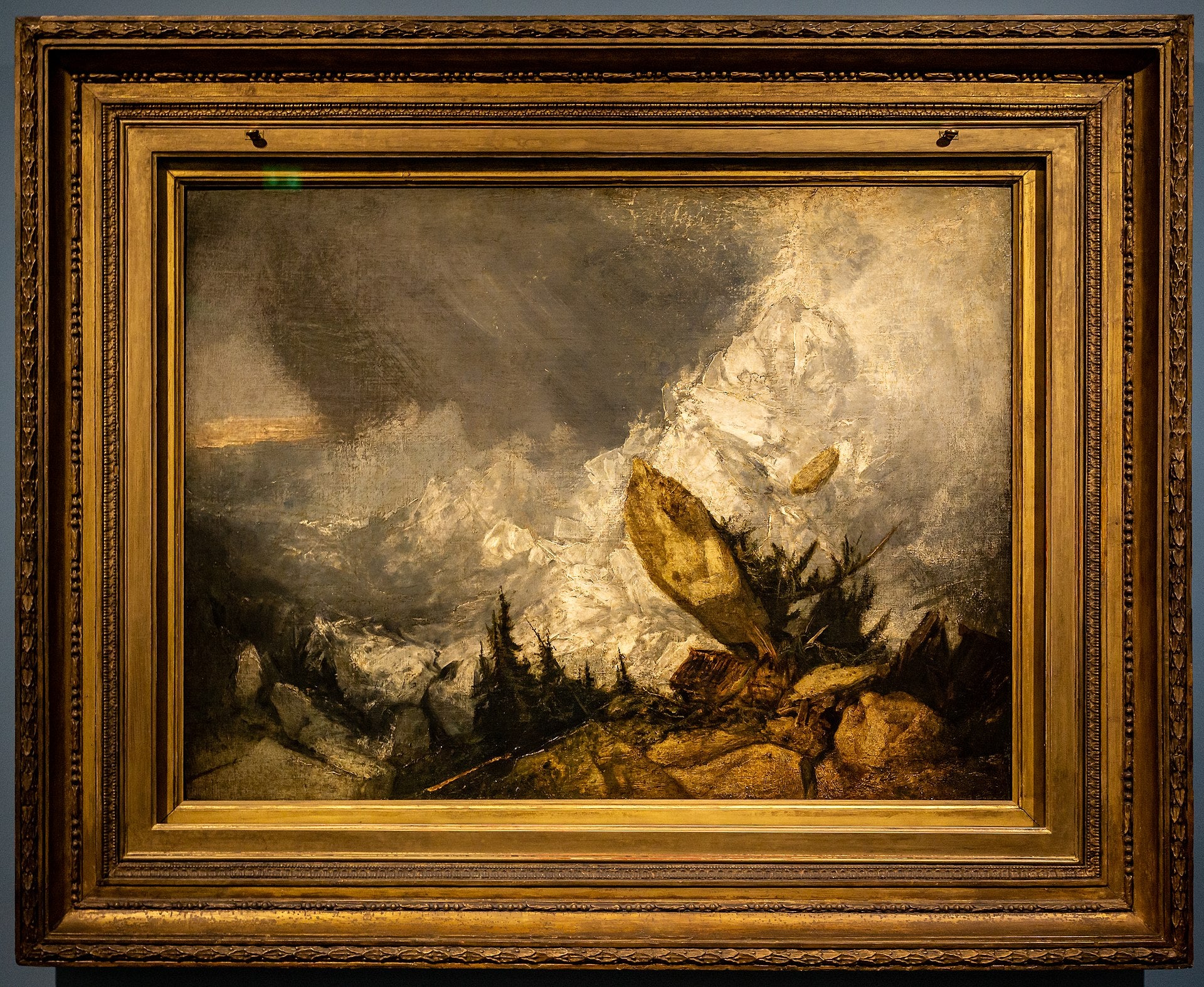 La Chute d'une avalanche dans les Grisons - J. M. W. Turner