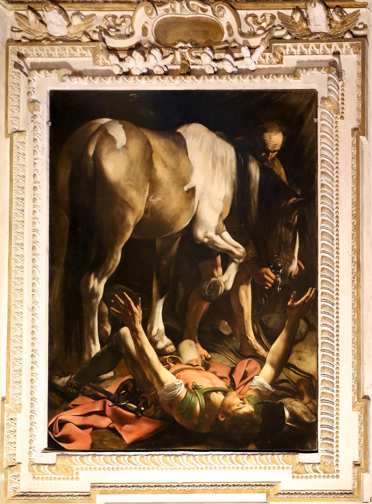 La Conversion de Saint Paul sur le chemin de Damas - Le Caravage