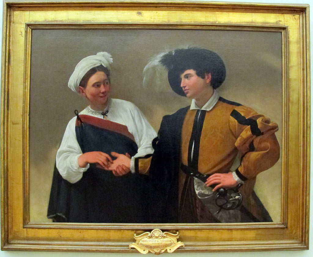 La Diseuse de bonne aventure - Le Caravage