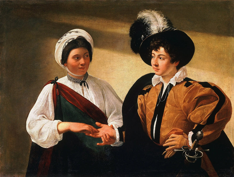 La Diseuse de bonne aventure - Le Caravage