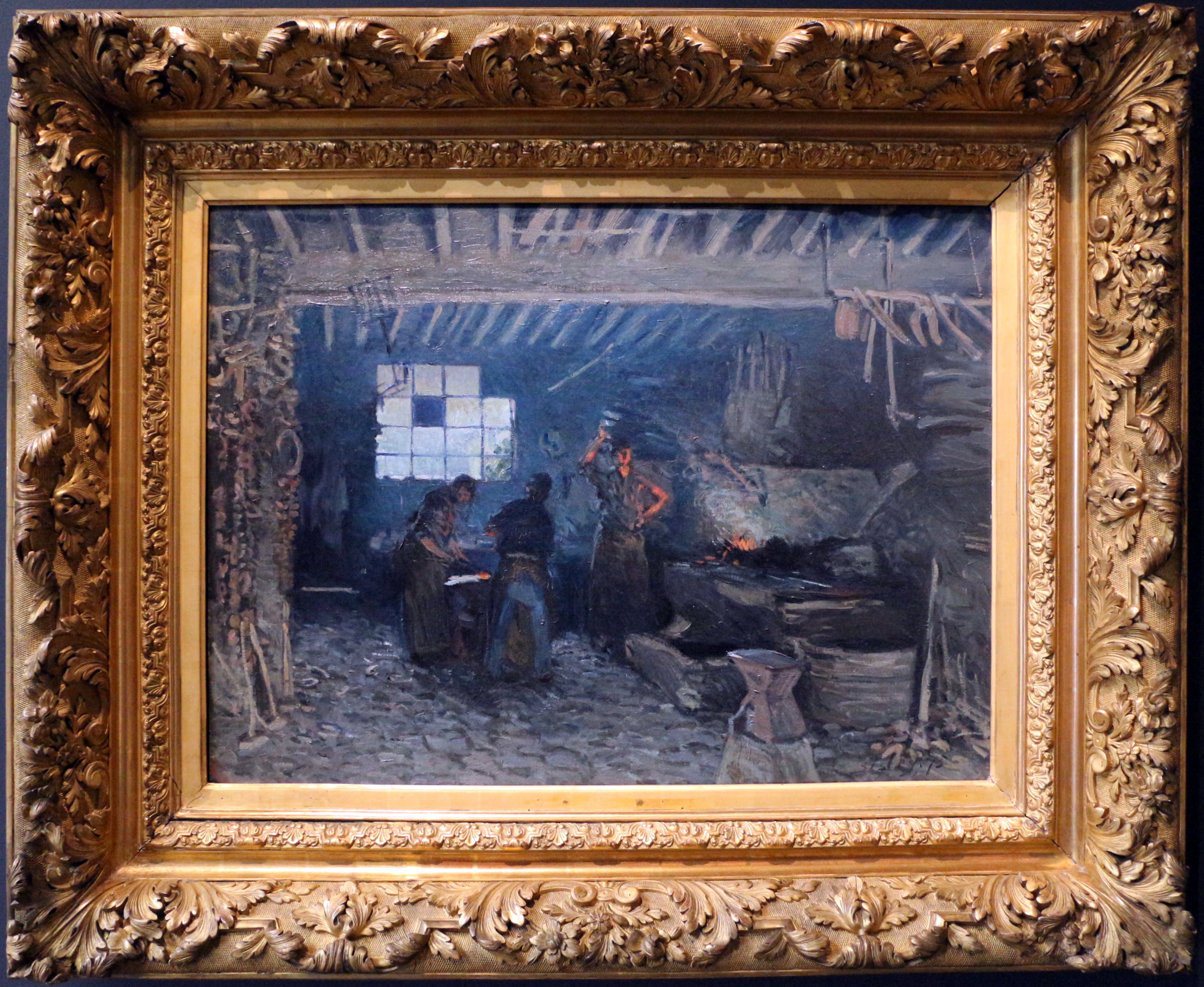 La Forge à Marly-le-Roi - Alfred Sisley