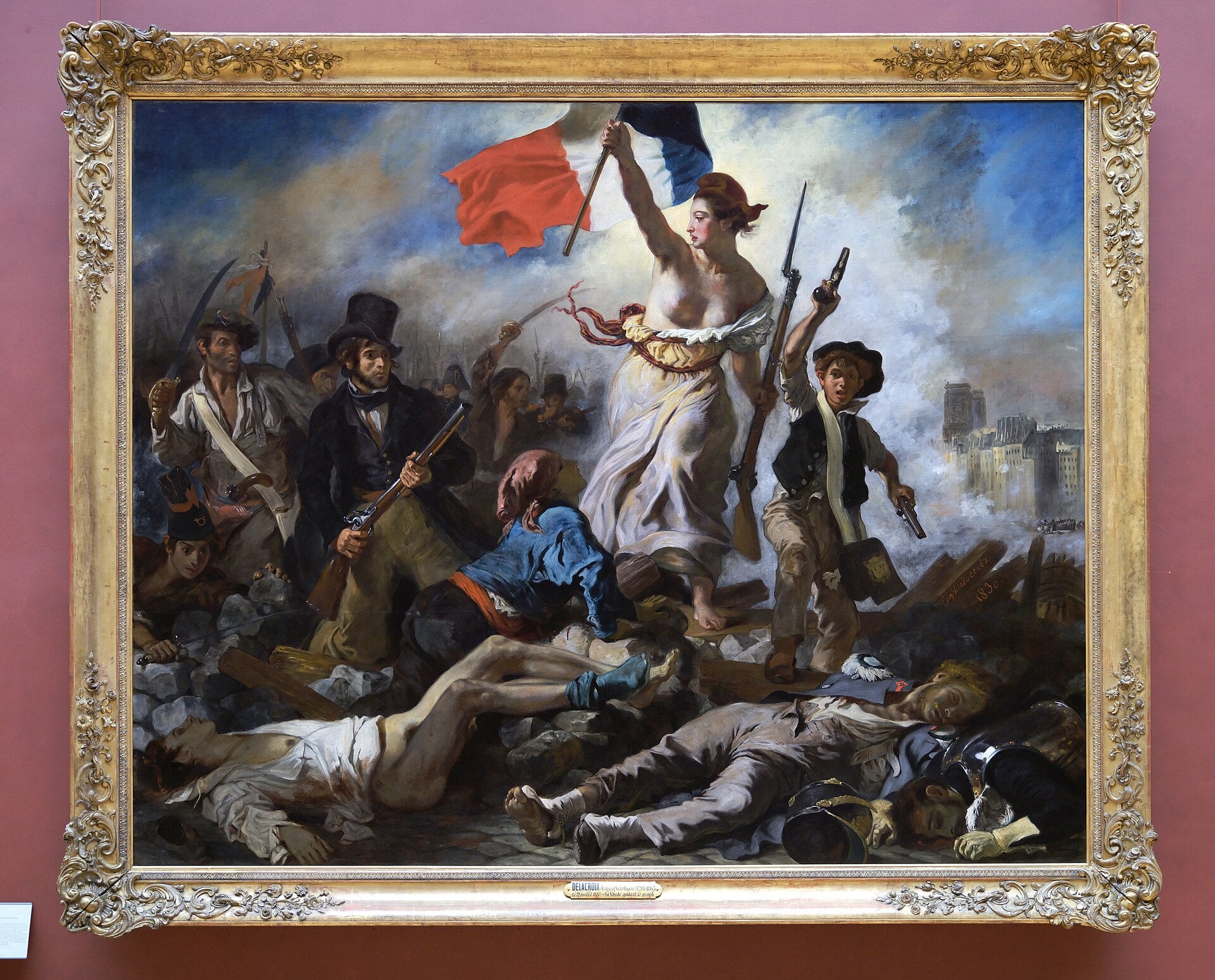 La Liberté guidant le peuple - Eugène Delacroix