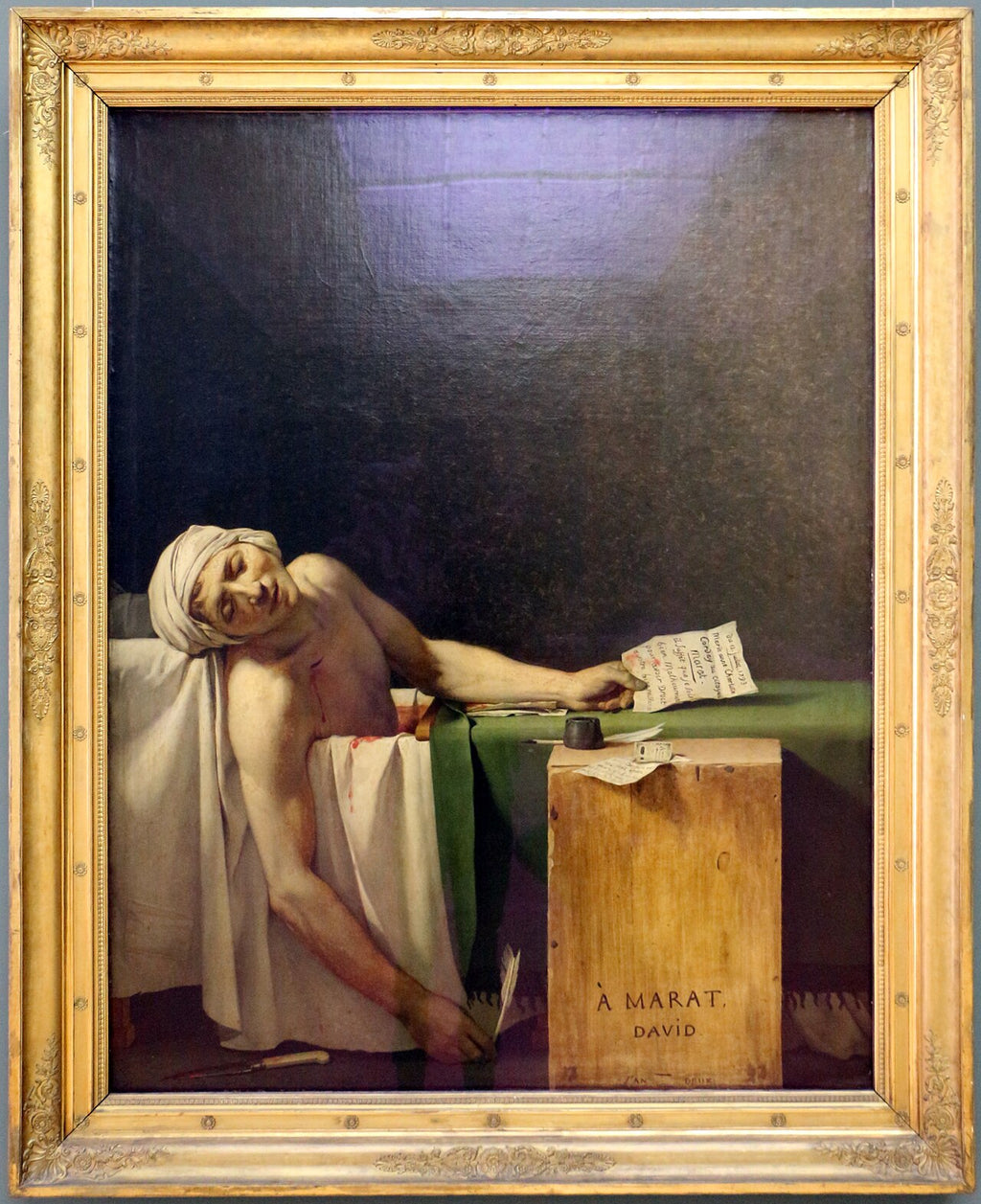 La Mort de Marat - Jacques-Louis David