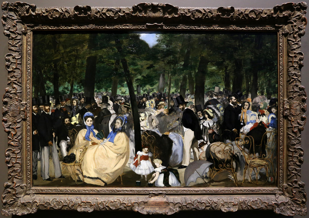 La Musique aux Tuileries - Édouard Manet