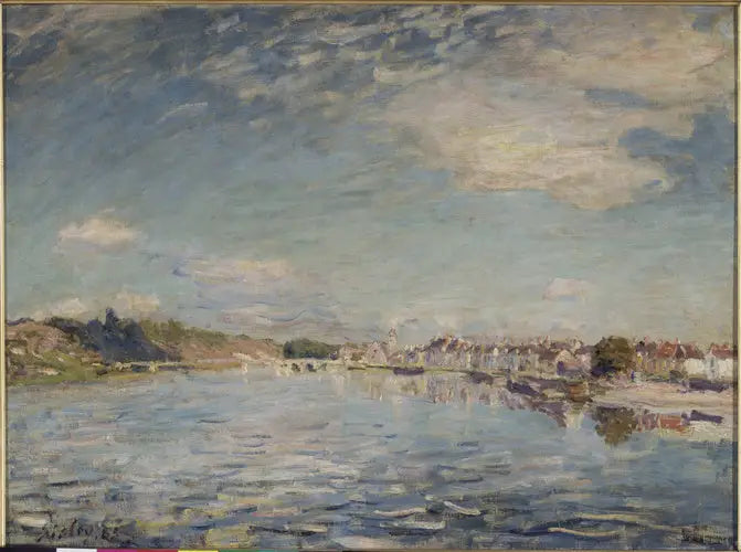 La Seine à Saint-Mammès - Alfred Sisley
