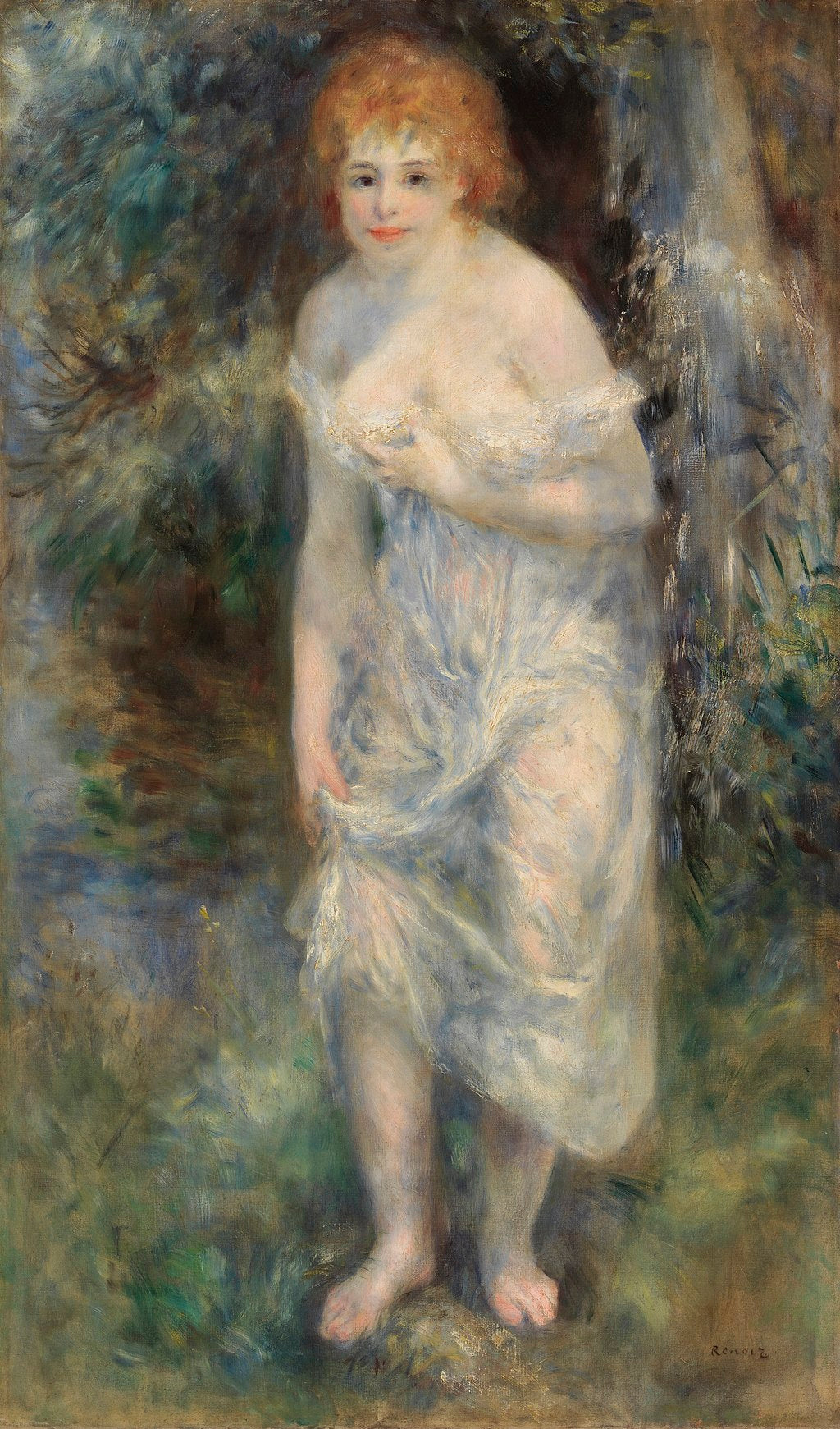 Reproduction du tableau « La Source - Pierre-Auguste Renoir » par Alpha Reproduction en peinture à l’huile