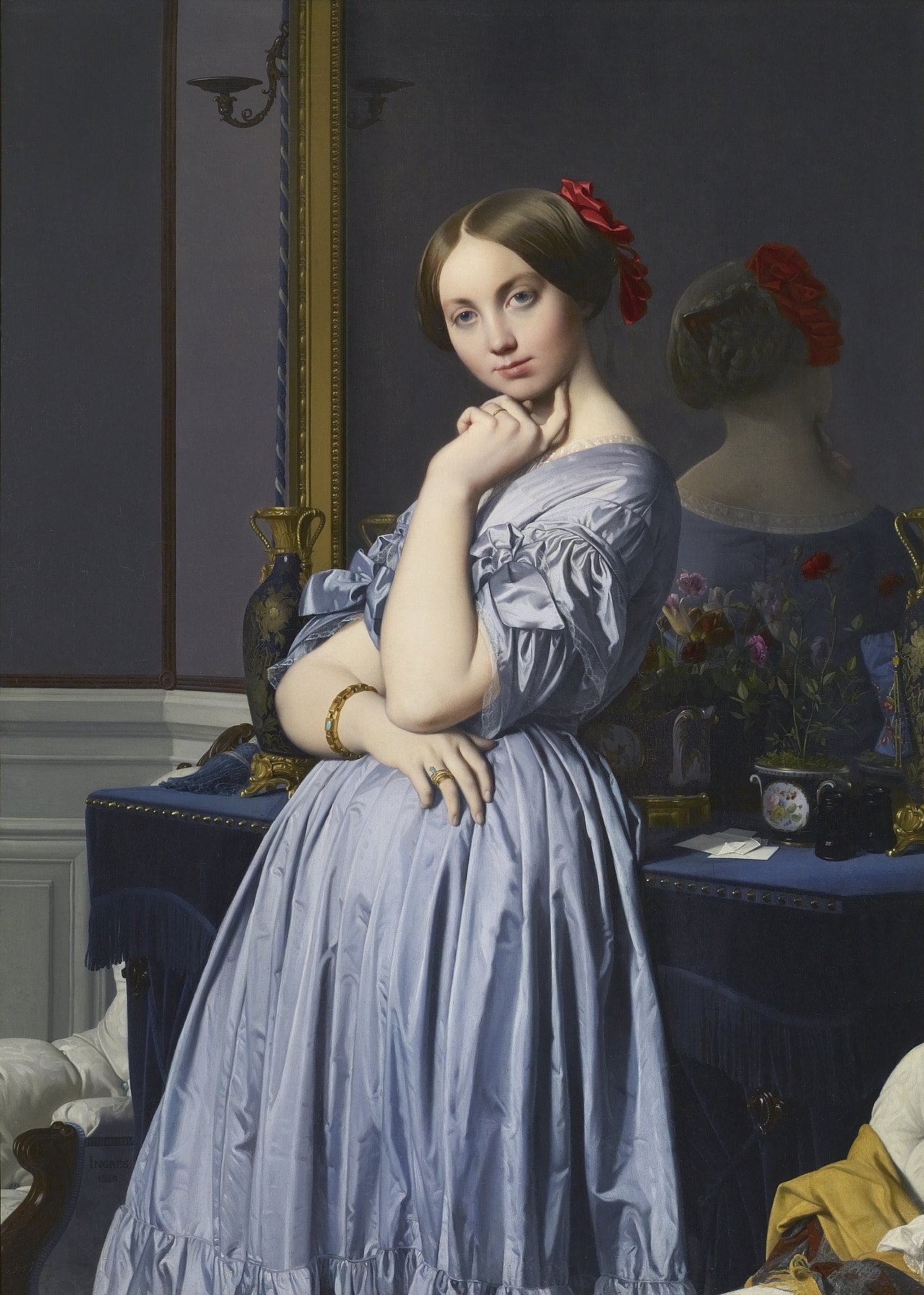 La Vicomtesse d'Haussonville - Jean-Auguste-Dominique Ingres