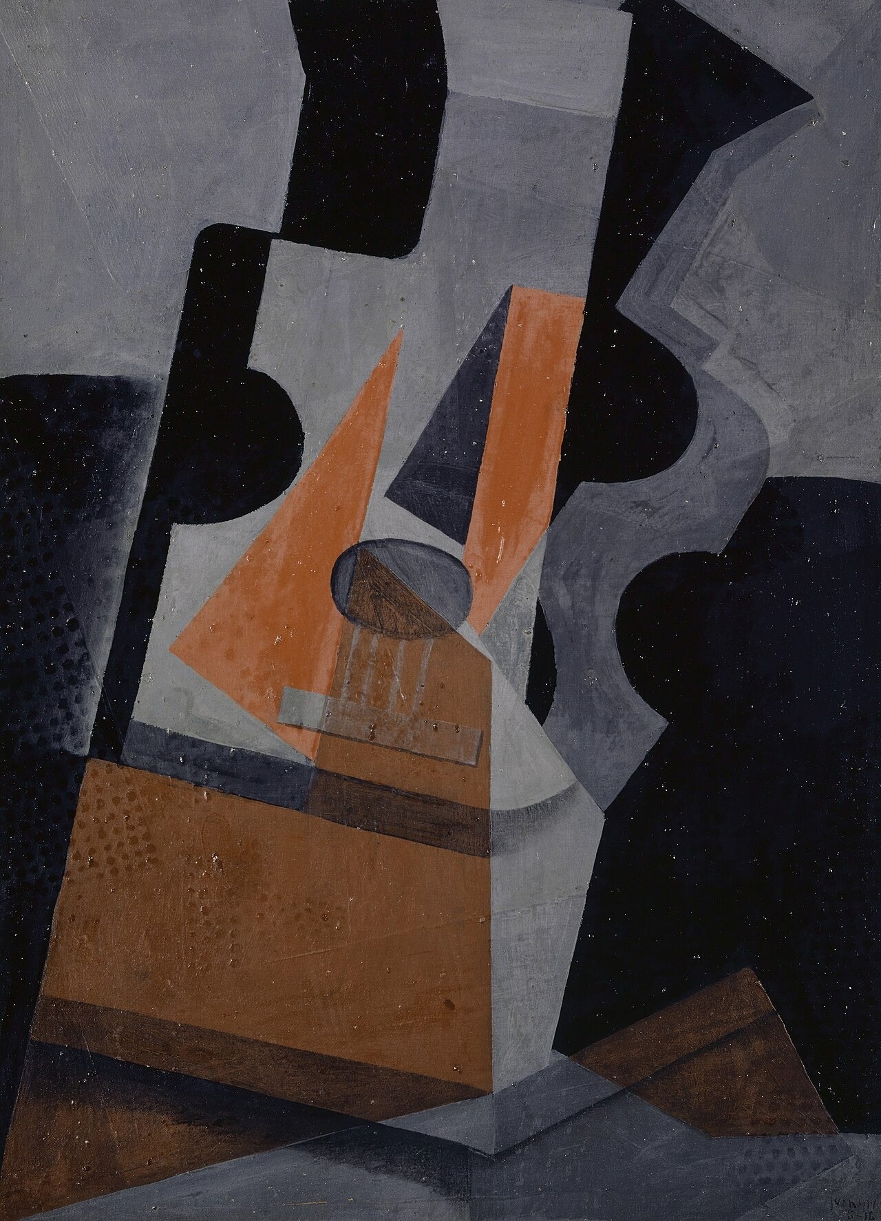 La guitare (Nature morte à la guitare) - Juan Gris