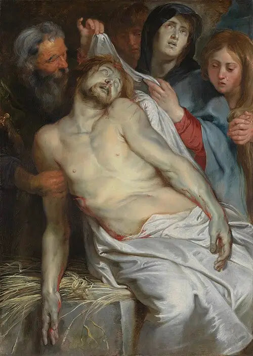 Lamentation (panneau central de l’épitaphe de Jan Michielsen et de son épouse Maria Maes) - Peter Paul Rubens - Alpha