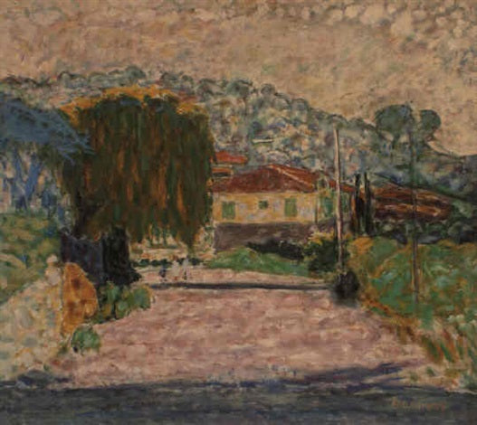 Reproduction du tableau « La route rose - Pierre Bonnard » par Alpha Reproduction en peinture à l’huile