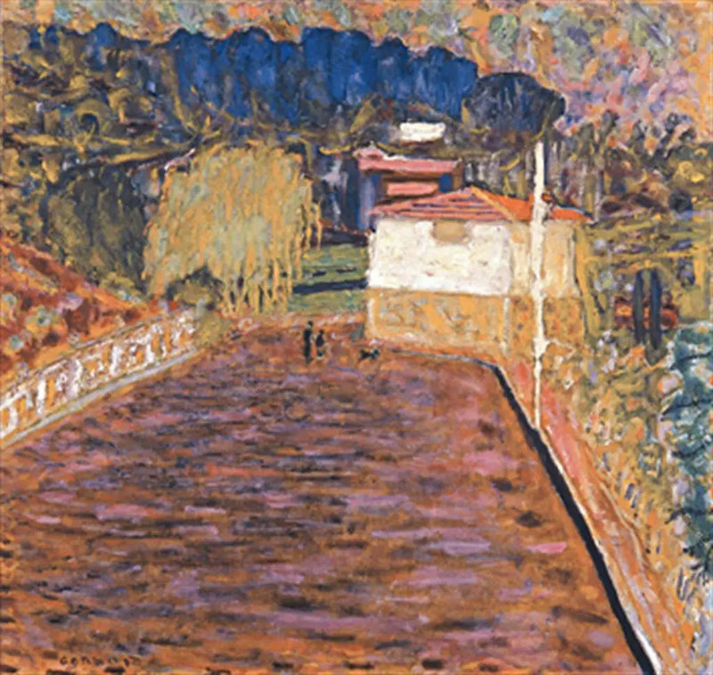 Le Cannet, la route rose - Pierre Bonnard