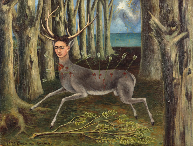 Le Cerf blessé - Frida Kahlo