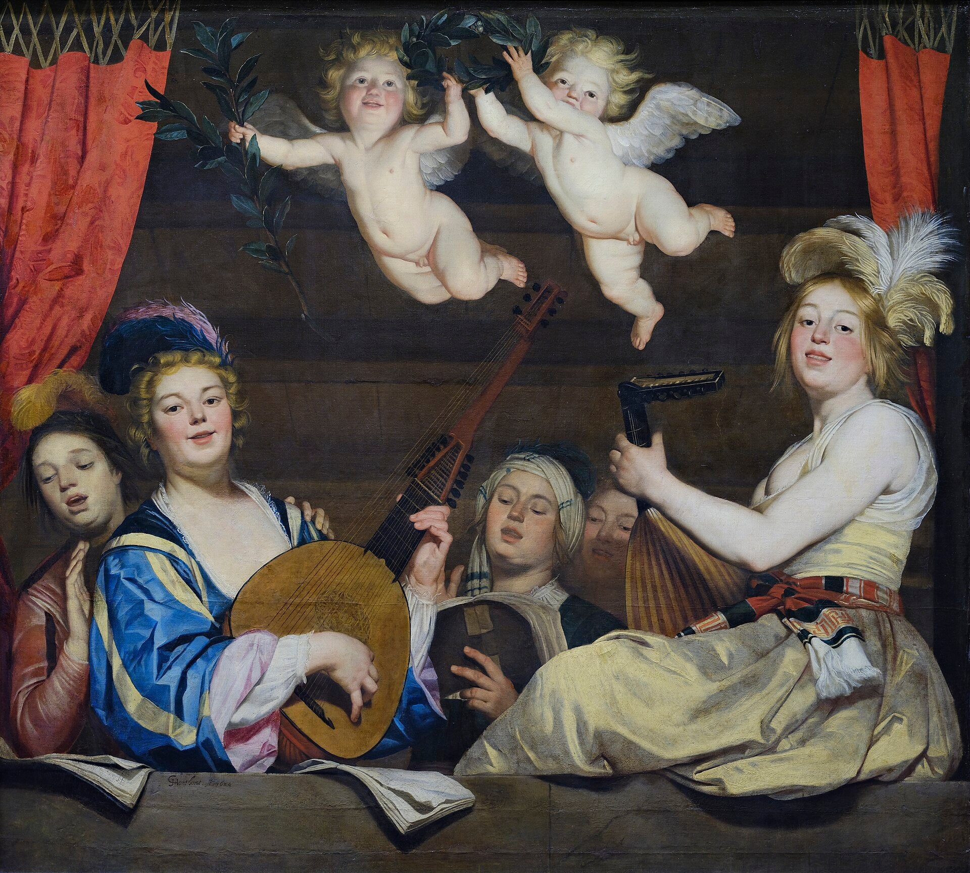 Le Concert - Gerrit van Honthorst