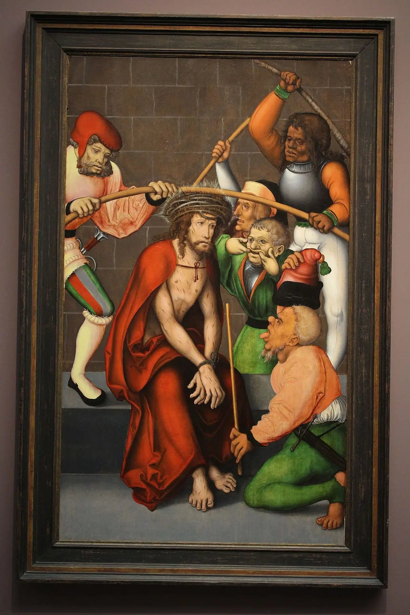 Le Couronnement d'épines - Lucas Cranach the Elder