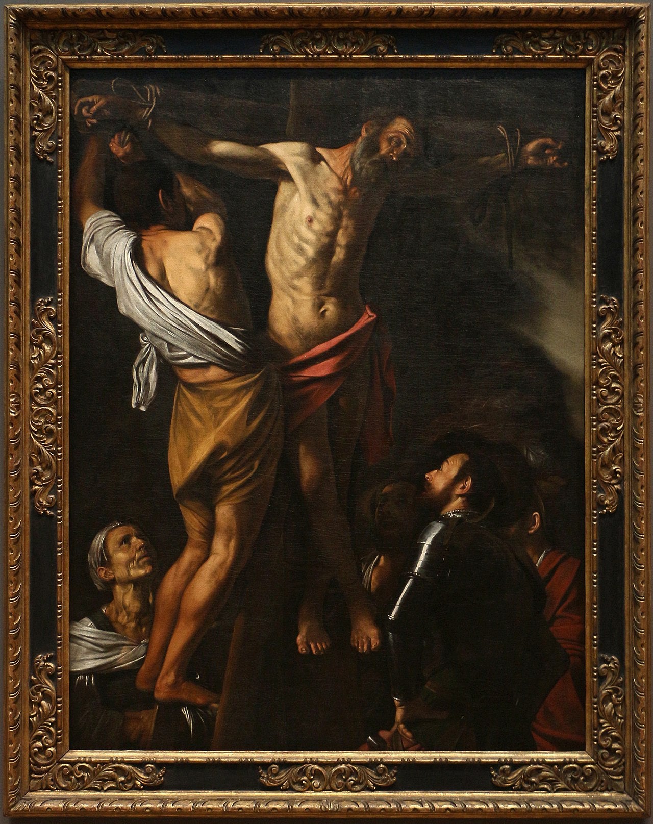 Le Crucification de saint André - Le Caravage