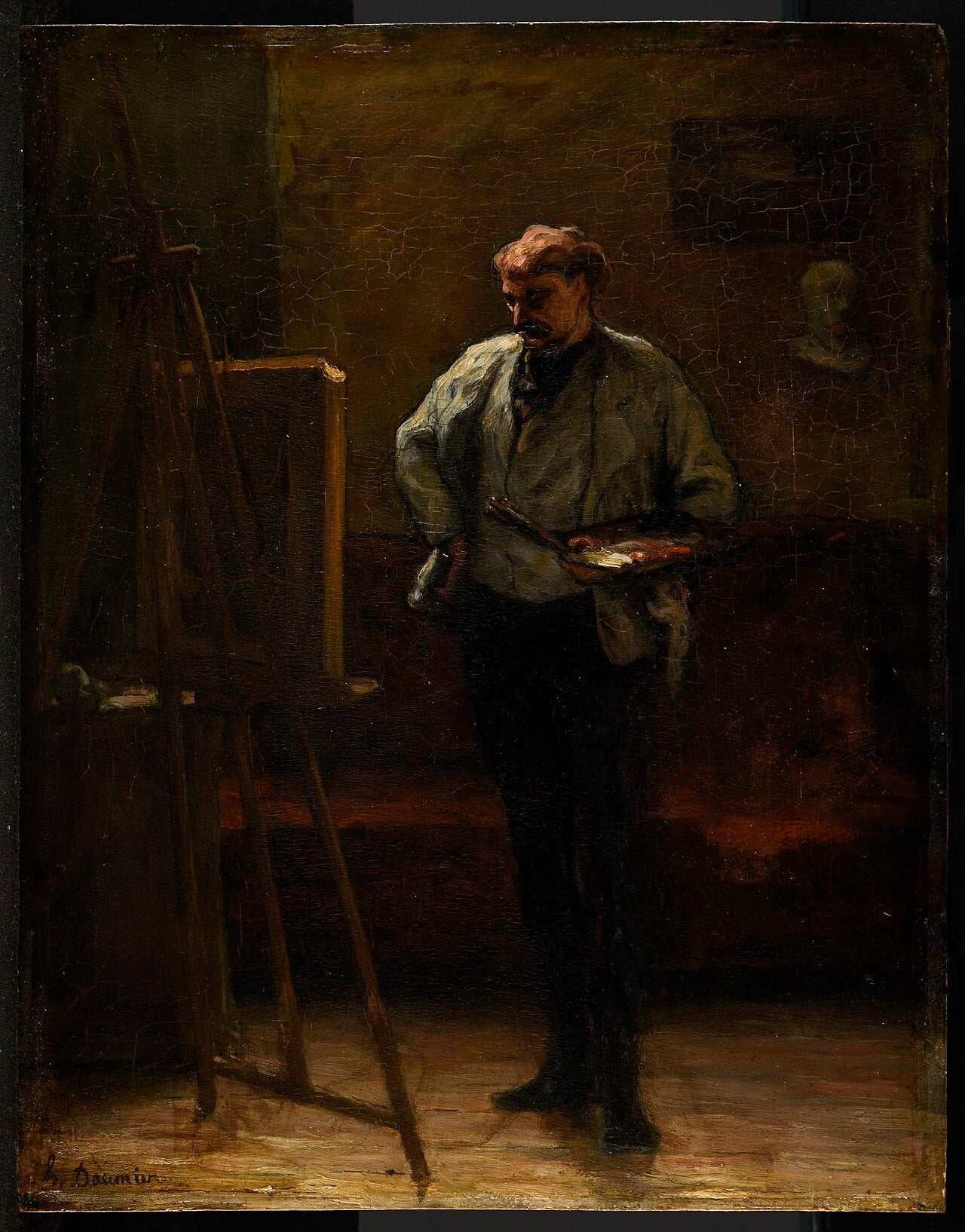 Le Peintre - Honoré Daumier