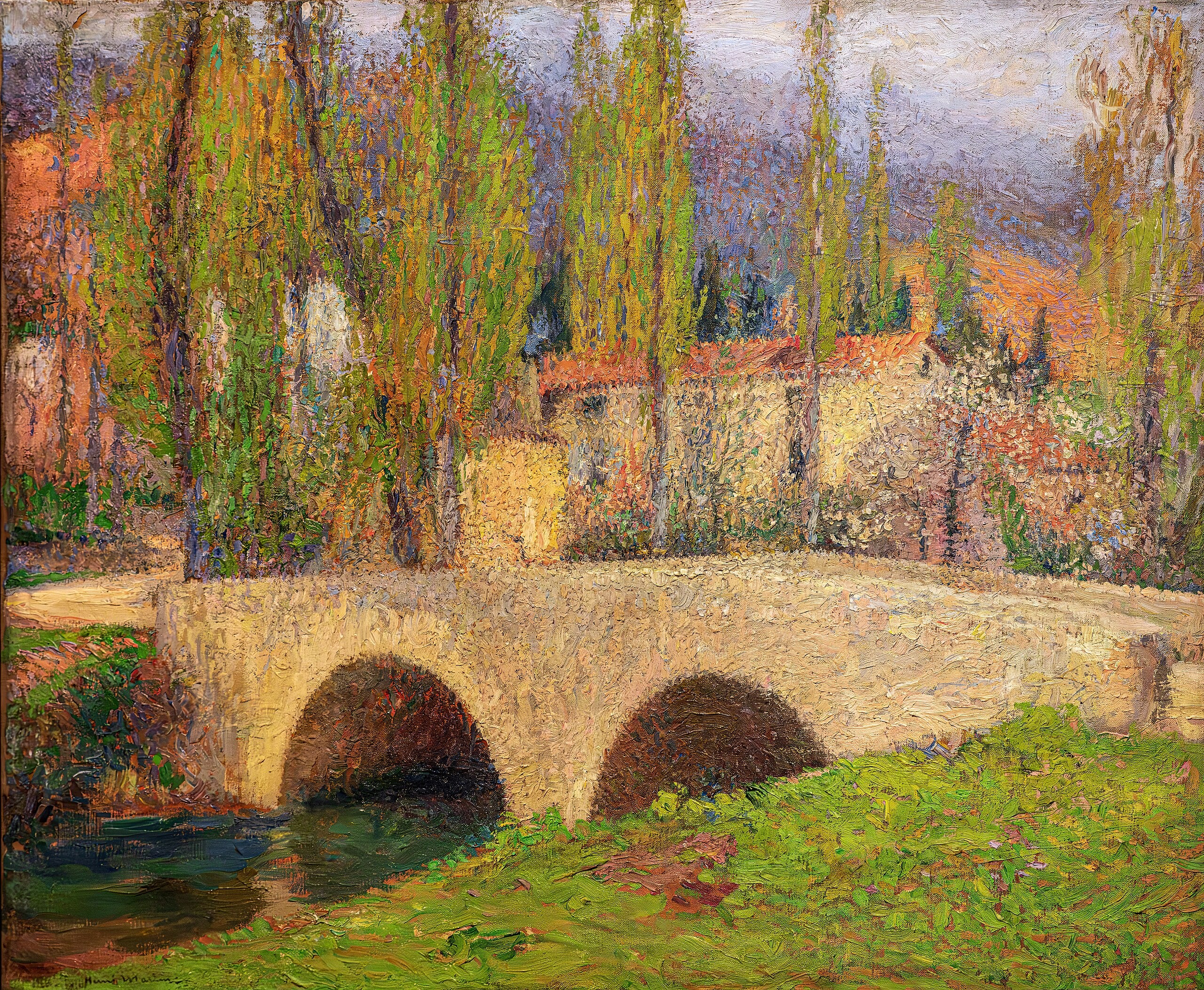 Le Pont de Labastide-du Vert - Henri-Jean Guillaume Martin