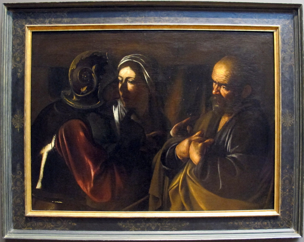 Le Reniement de saint Pierre - Le Caravage