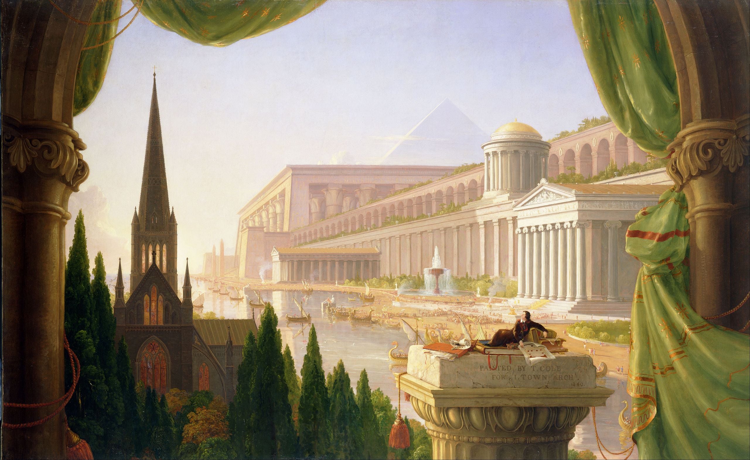 Le Rêve de l'architecte - Thomas Cole
