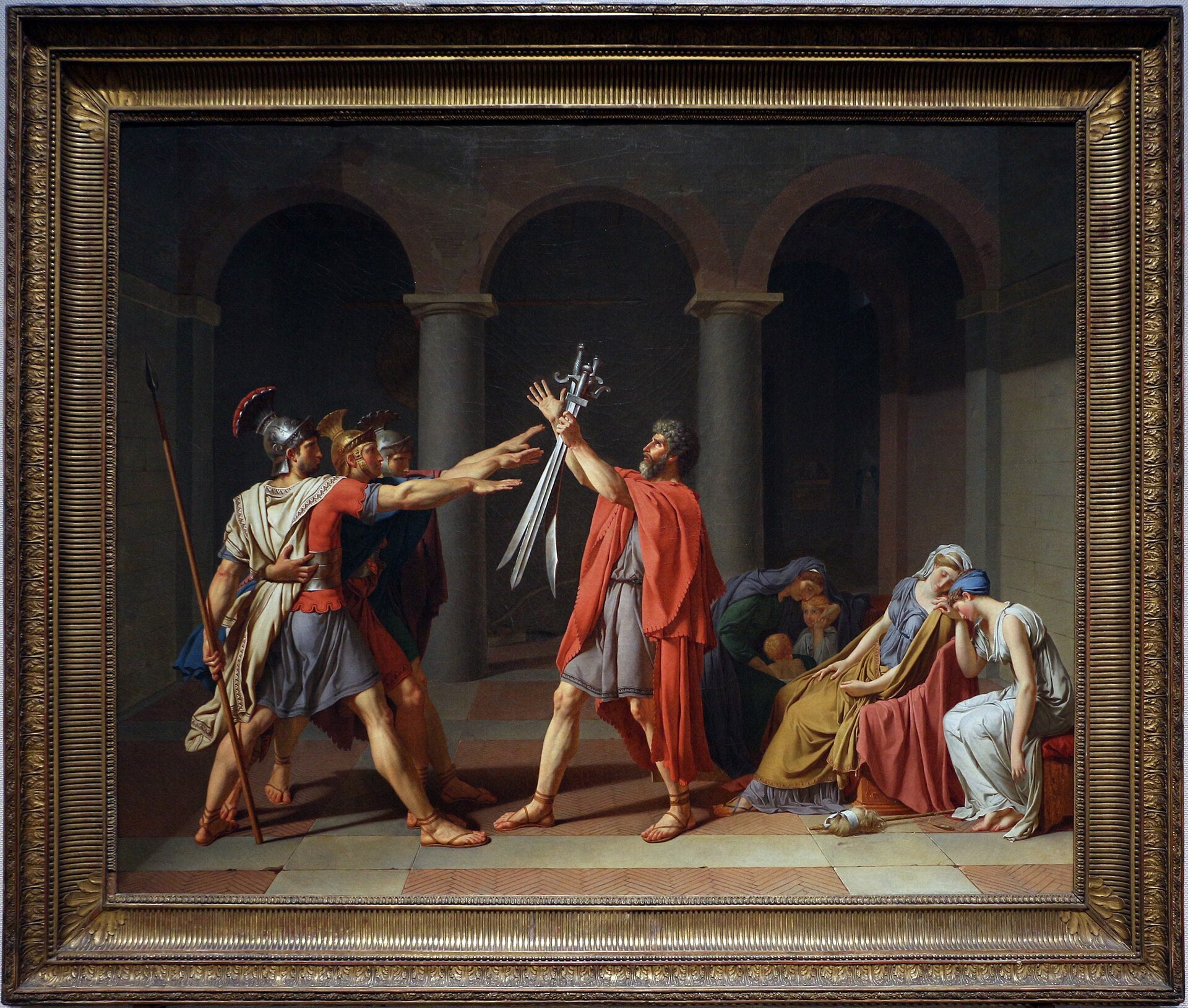 Le Serment des Horaces - Jacques-Louis David